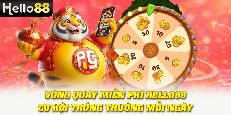 Vòng Quay Miễn Phí Hello88 - Cơ Hội Trúng Thưởng Mỗi Ngày