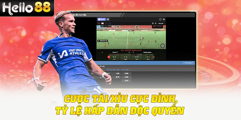 Cược tài/xỉu cực đỉnh, tỷ lệ hấp dẫn độc quyền