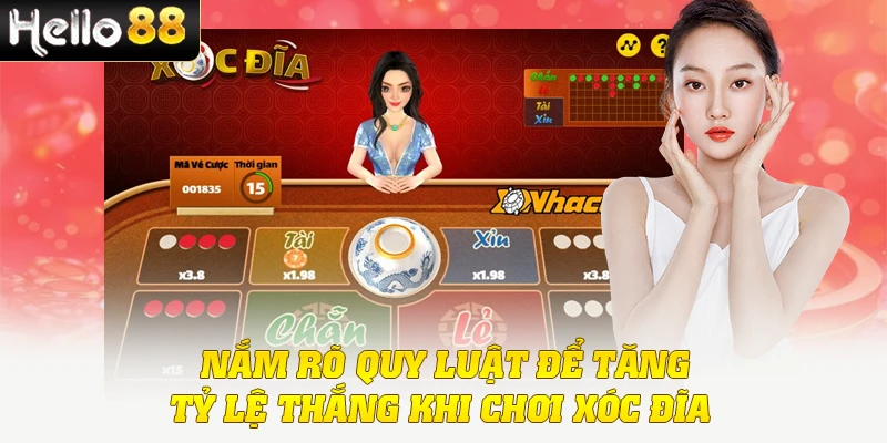 Nắm rõ quy luật để tăng tỷ lệ thắng khi chơi xóc đĩa
