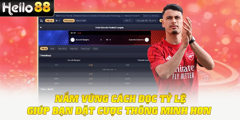 Nắm vững cách đọc tỷ lệ giúp bạn đặt cược thông minh hơn