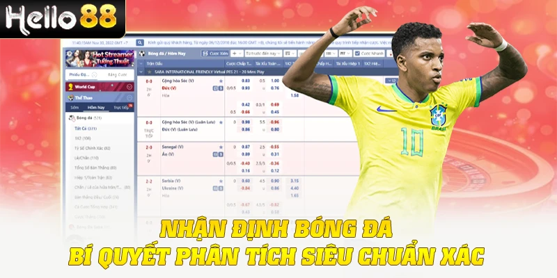 Nhận Định Bóng Đá - Bí Quyết Phân Tích Siêu Chuẩn Xác